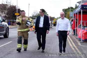 Burnham warns ‘Britain is a tinderbox’ as he scrambles to respond to wildfires gripping the country