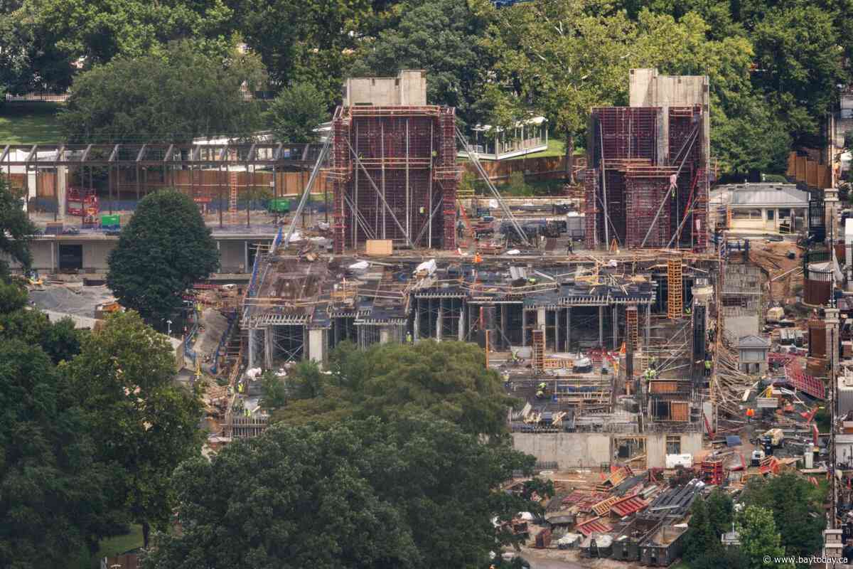 Trump asks Supreme Court to let White House ballroom construction continue during appeal