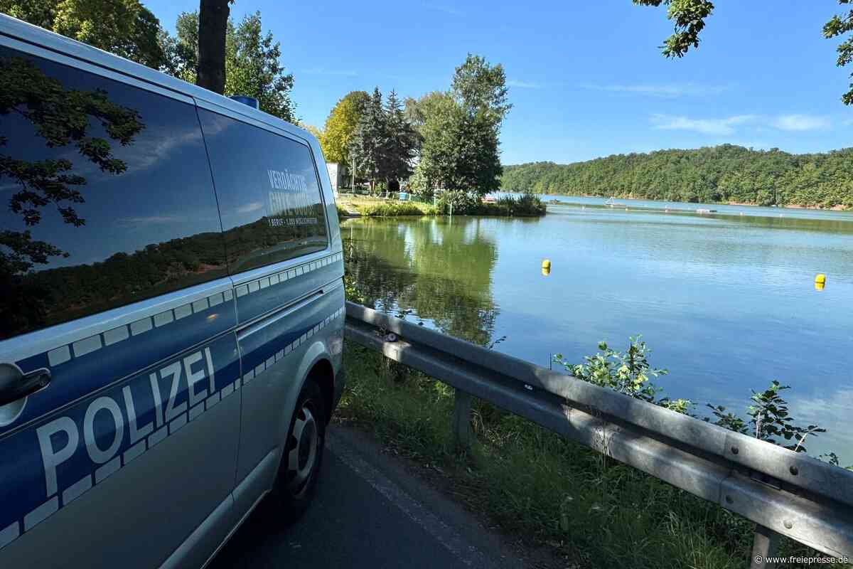 Großeinsatz an der Koberbachtalsperre in Werdau: Suche nach Taucher gibt Rätsel auf
