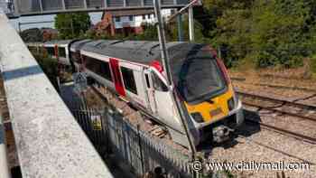 Second train derails in less than 24 hours: Carriages come off tracks a day after 20 people were injured in Lewes crash on hottest day of the year