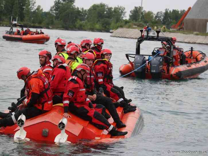 PHOTOS: Canadian Coast Guard Auxiliary makes things right at Sarnia Harbour during training