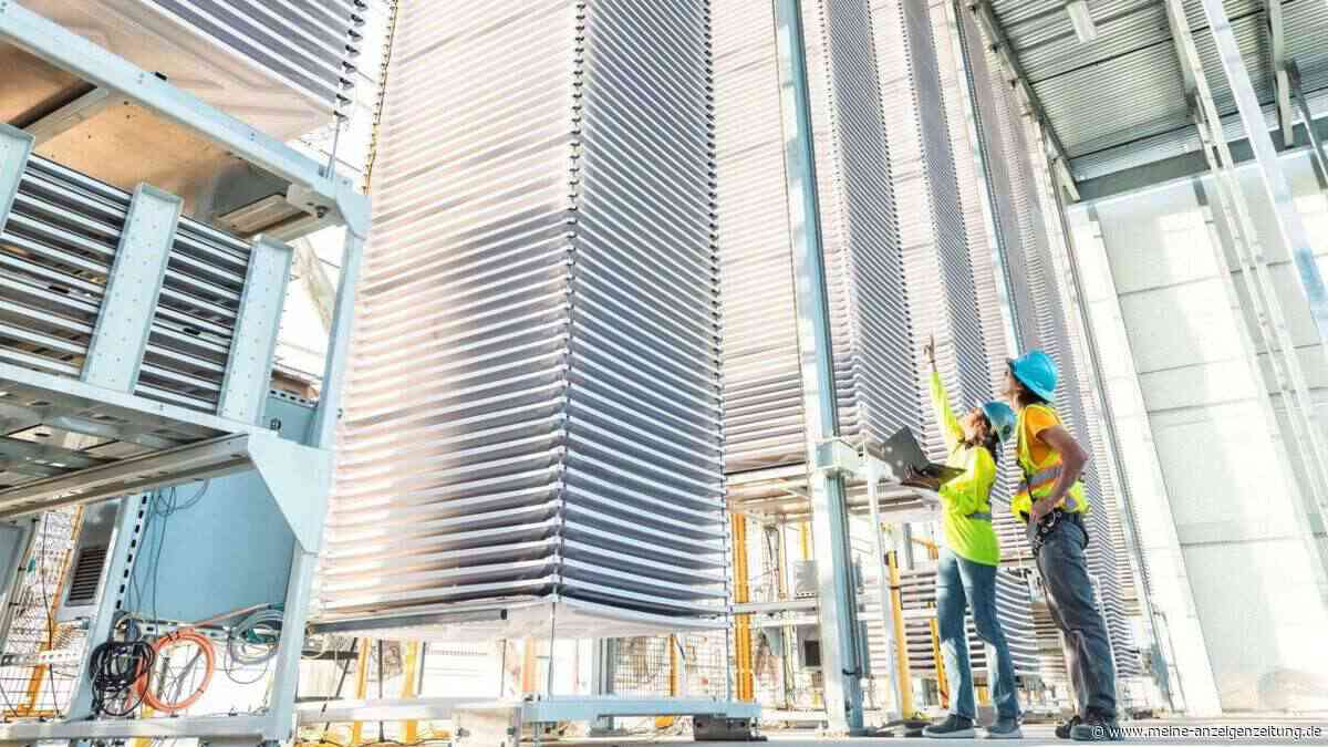 Zementwerke könnten mehr CO₂ aus der Luft holen, als sie selbst verursachen