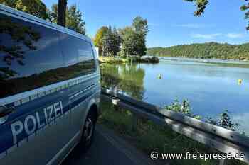 Großeinsatz an der Koberbachtalsperre in Werdau: Suche nach Schwimmer gibt Rätsel auf
