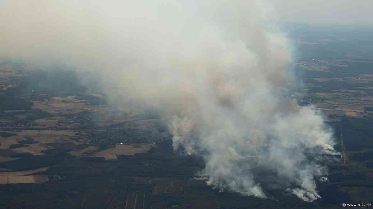 Rund 300 Hektar: Ministerin: Waldbrand in Eifel wohl größter in NRW-Historie