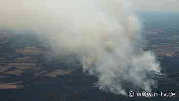 Rund 300 Hektar: Ministerin: Waldbrand in Eifel wohl größter in NRW-Historie