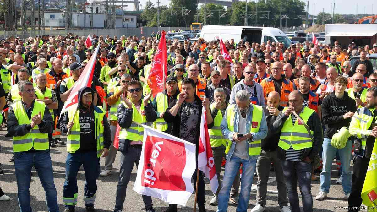 Gewerkschaft droht mit Warnstreiks im Hamburger Hafen – Arbeiter wollen mehr Geld
