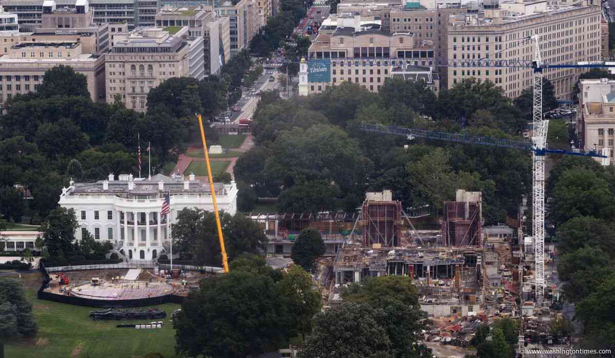 Trump asks Supreme Court to approve his White House ballroom project