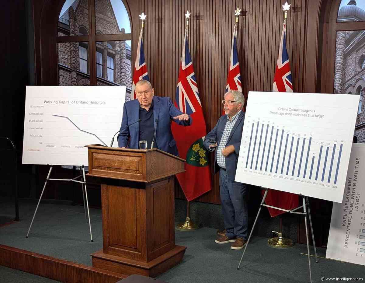 Union targets Ontario hospital funding, cites Quinte Health challenges