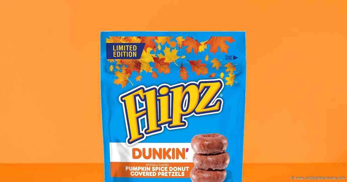 Flipz and Dunkin’ capitalise on pumpkin spice craze as seasonal snacking heats up