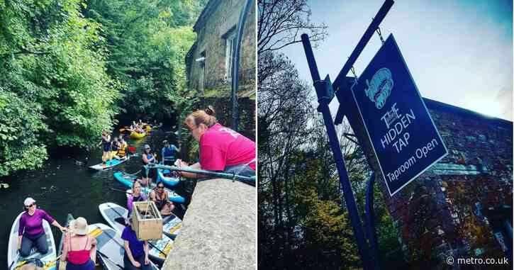 The ‘genius’ UK pub where you can paddleboard right up to the bar