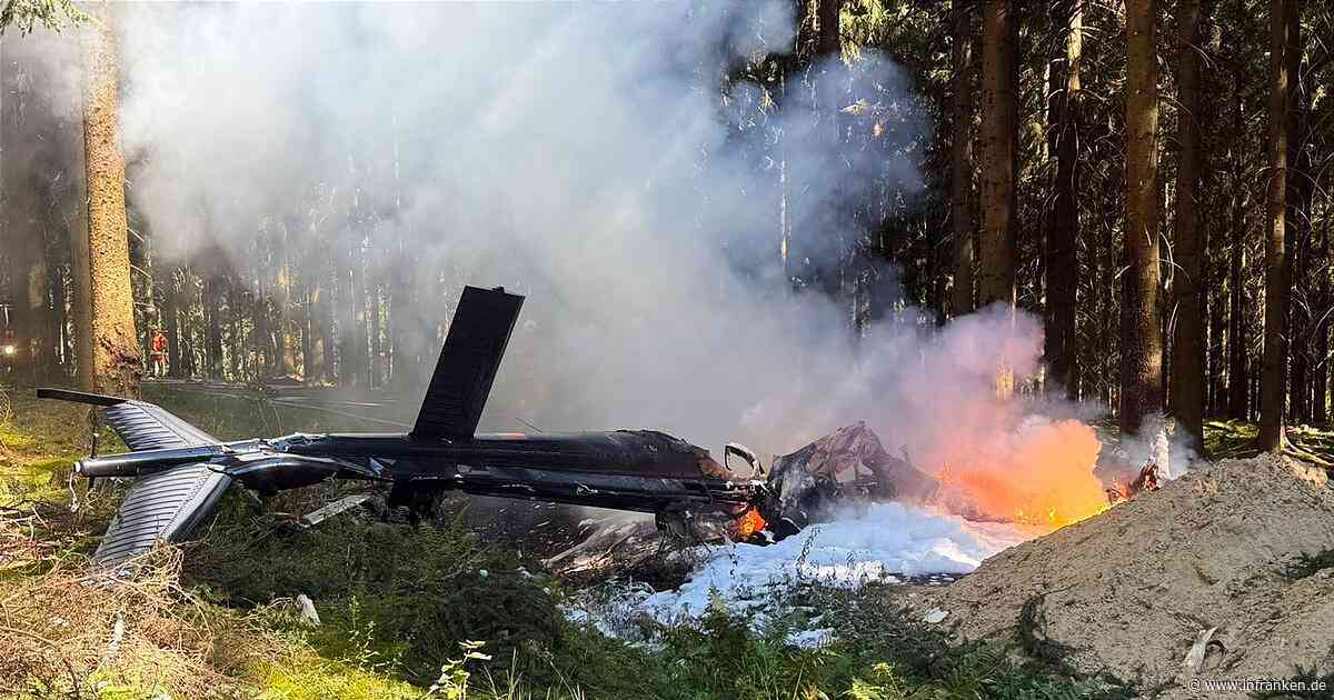 Sehmatal: Pilot stirbt bei Helikopterabsturz