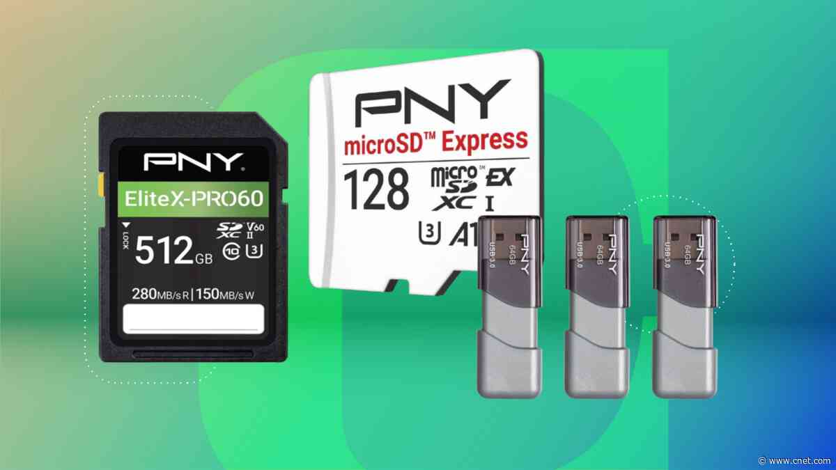 Running Low on Space? PNY Storage Is Up to 33% Off