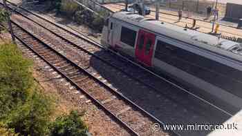 Train derails Wickford - live: Greater Anglia train comes off tracks in Essex