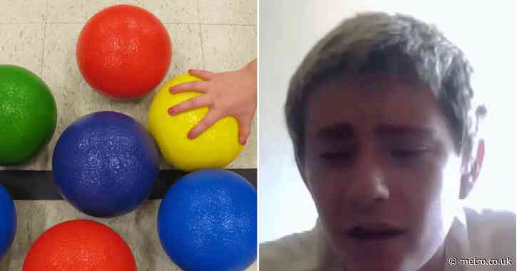 Boy, 13, charged after ‘relentlessly pelting ex-girlfriend with dodgeballs’ in gym class