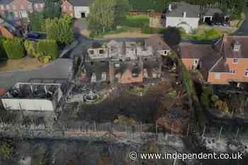 Multiple homes completely destroyed as residents told to ‘stay away’ after huge West Midlands fires