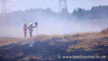 Wildfire incident map after Nasa satellites detect nearly 600 UK wildfires