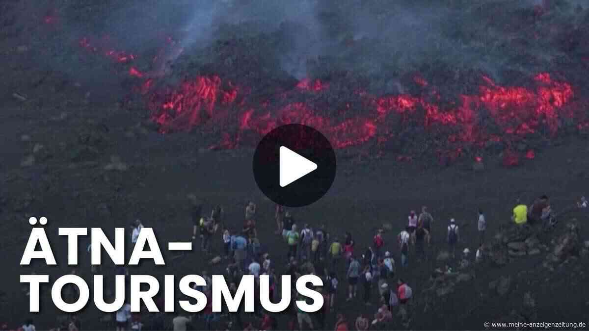 Ätna-Ausbruch lockt Tausende an: Bergführer warnen vor Leichtsinn