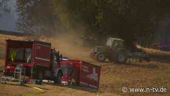 Bewohner sollen Nötigstes packen: Waldbrand bedroht zwei Orte in Rheinland-Pfalz