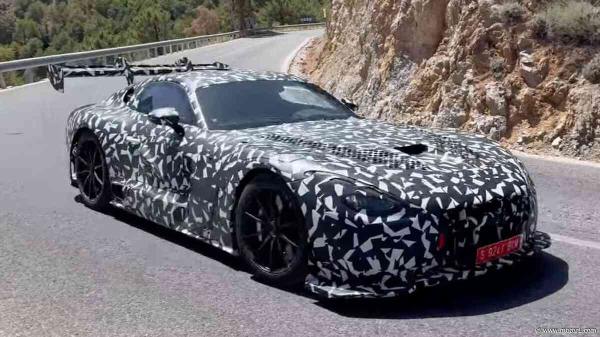 Mercedes' New Black Series Will Use A Wild Flat-Plane V8