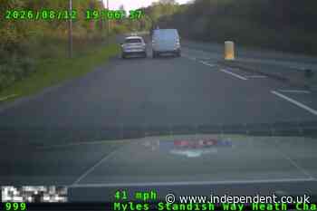 Suspected thief stole Amazon delivery van and sparked 100mph police chase
