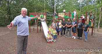 New Halewood park opens after 'mindless' behaviour causes delay