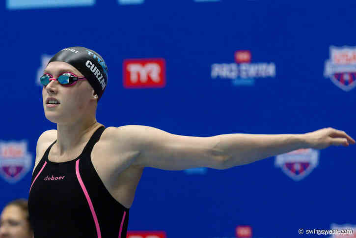 Claire Curzan Chooses 200 Back Over 100 Fly, Alex Walsh Takes a Break After 400 IM Personal Best