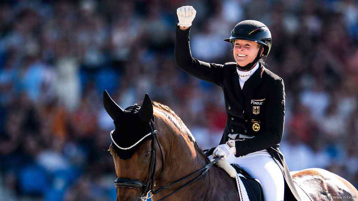 Dressur-Einzel in Aachen: Hitzeschlacht: Hemmer sticht Ikone Werth für WM-Bronze aus