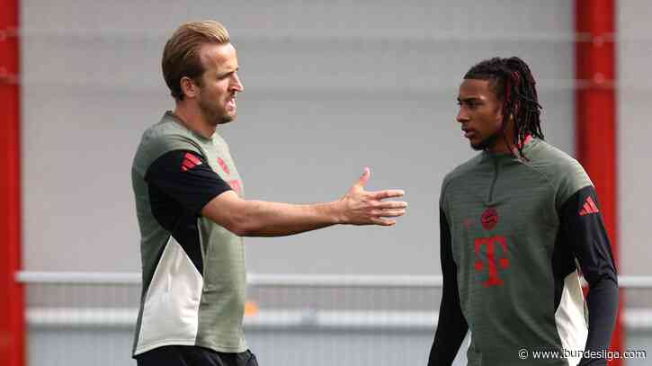 Harry Kane, Michael Olise and Dayot Upamecano return to Bayern Munich training