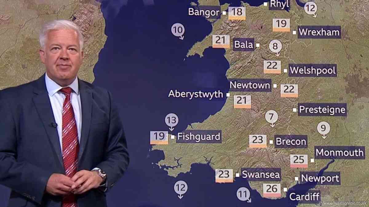 Derek Brockway confirms heatwave is 'on its last legs'