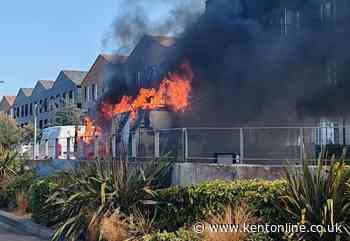 ‘Within minutes the whole van was alight’: Firefighters called to blaze outside riverside homes