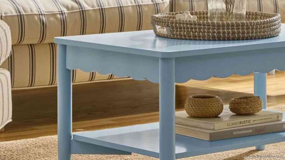 Dusk reduces 'beautiful' coastal-style coffee table to £40 in the sale