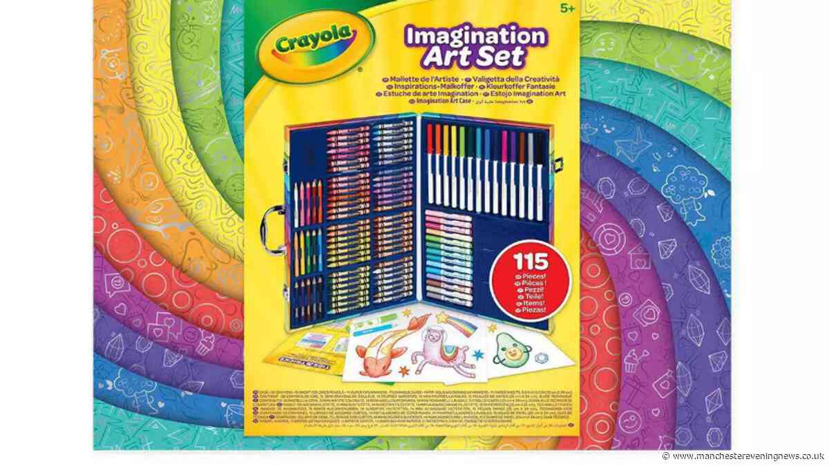 Crayola pens can keep kids occupied for hours on end - get 99 for just £3.33