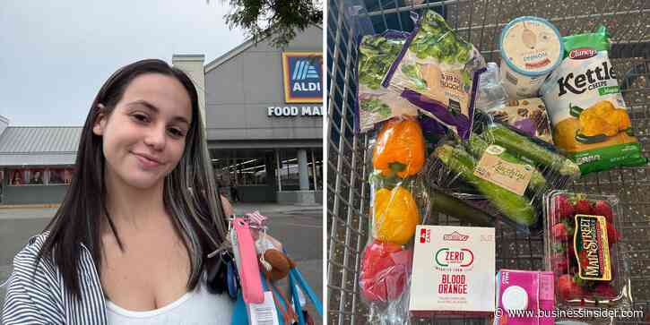 I'm a recent college grad who keeps my grocery bill to $30 a week. Here are 9 Aldi items I always buy.