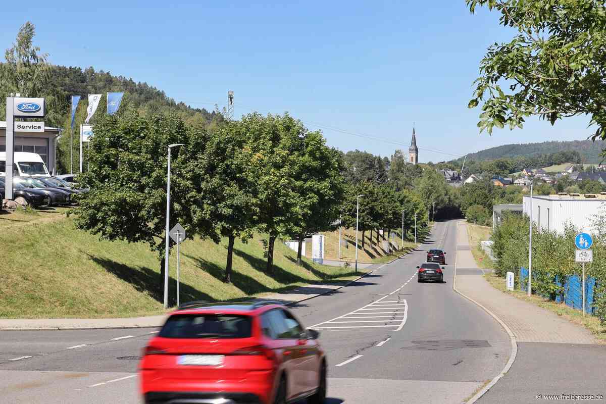 Erneut wichtige Straße in Schwarzenberg für vier Wochen gesperrt