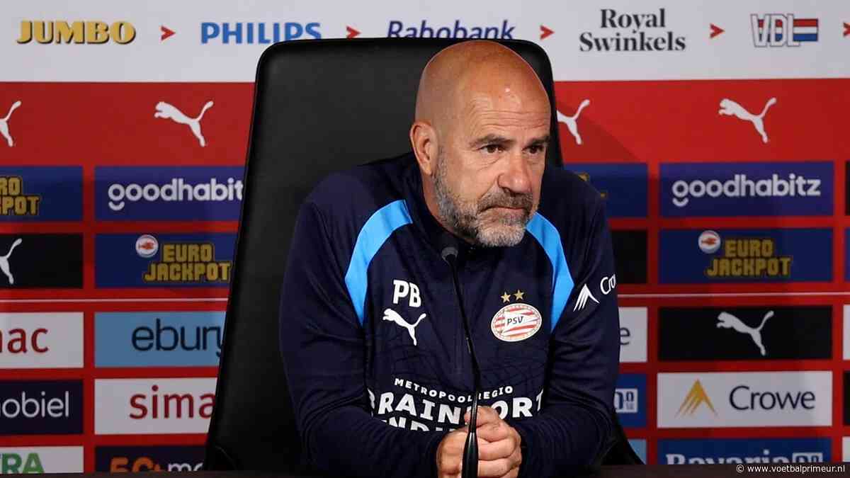 Bosz in de bres voor PSV-aanvaller: 'Moeten hem in scoringspositie brengen'