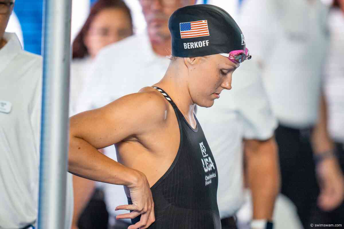 WATCH: Berkoff’s 26.90 American Record In The 50 Back & All Other Day 2 Pan Pac Race Videos