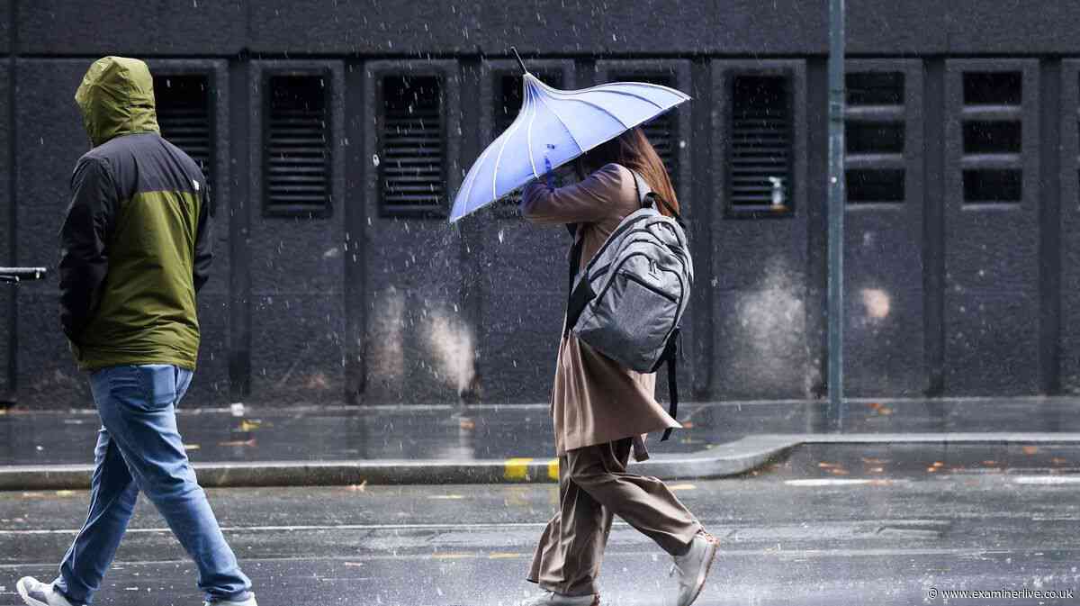 UK weather forecast sees Met Office predict heavy rain and downpours