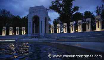Woman arrested, accused of vandalizing D.C.'s WWII Memorial