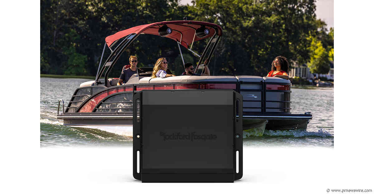 Rockford Fosgate® Introduces PMX-6BB Hidden Digital Media Receiver for Seamless Marine Audio Control