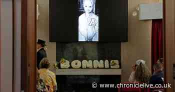 Moving pictures show 'beautiful brave' North East girl, six, receive emotional goodbye after cancer battle