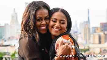 Rare look into Michelle Obama's daughter Sasha's private life revealed as rapper shares surprising story