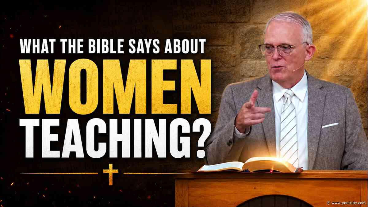 Did Paul Really Say Women Can’t Teach Men? - Jeff Peterson
