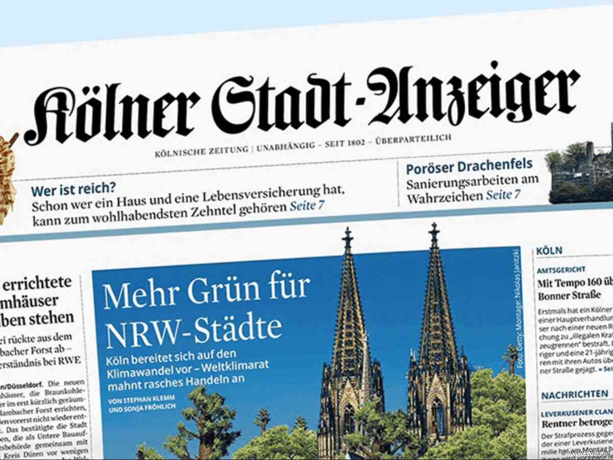 Kölner Stadt-Anzeiger baut 57 Vollzeitstellen ab