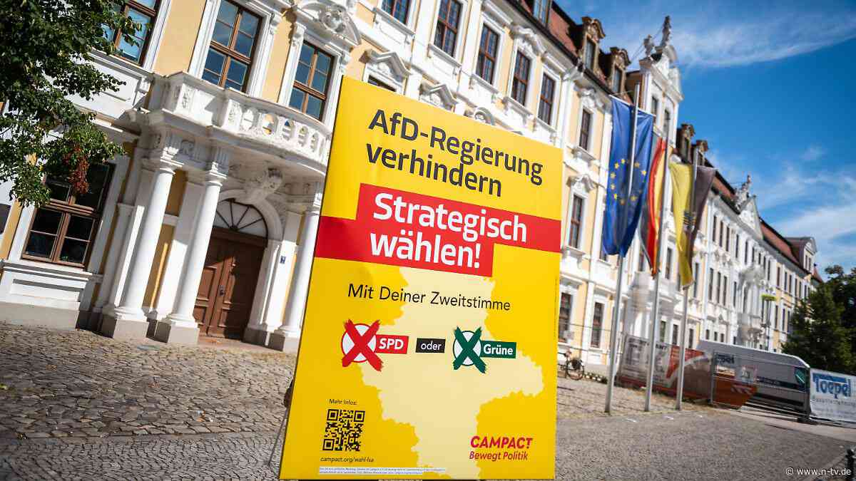 SPD und Grüne nehmen Hilfe an: Neue Zweitstimmen-Kampagne soll AfD-Regierung verhindern