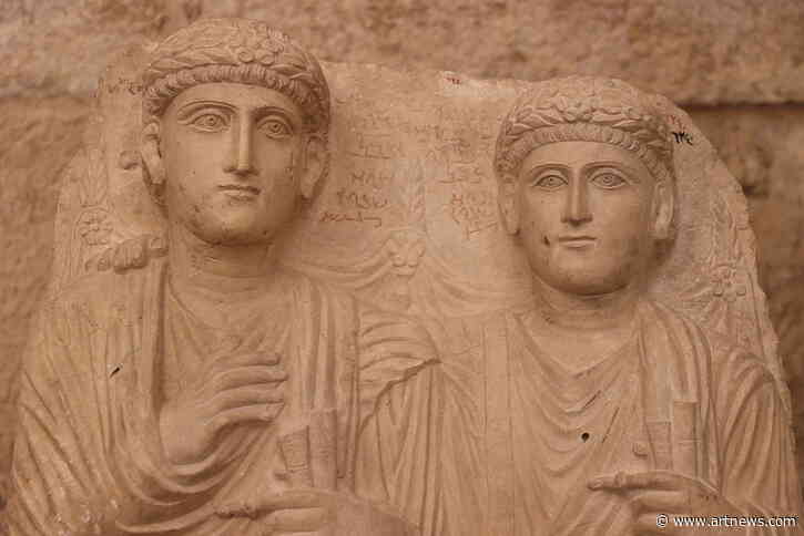 Roman Artifacts on View at Syria’s Damascus Citadel Following Repatriation from France