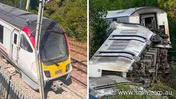 ‘Swung wildly’: Second UK train derails in as many days amid heatwave