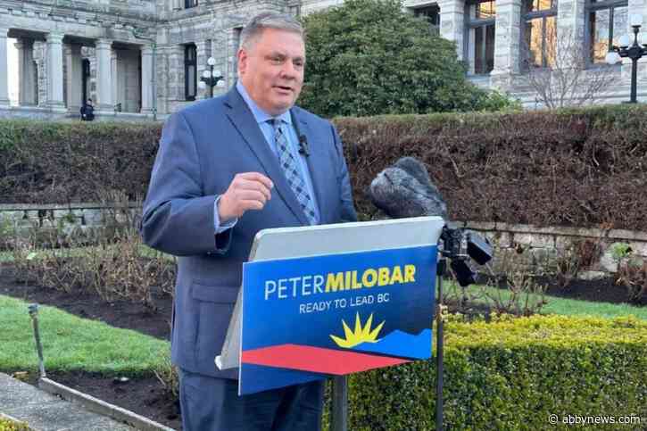 Kamloops Centre MLA Peter Milobar quits B.C. Conservative caucus