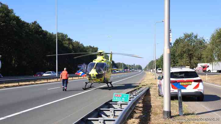 A59 weer vrij na urenlange sluiting door dodelijk ongeluk bij Heesch