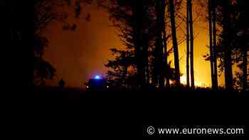 France wildfire forces 525 people to flee as Landes forest burns