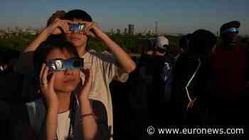 Rare eclipse plunges parts of Europe into darkness